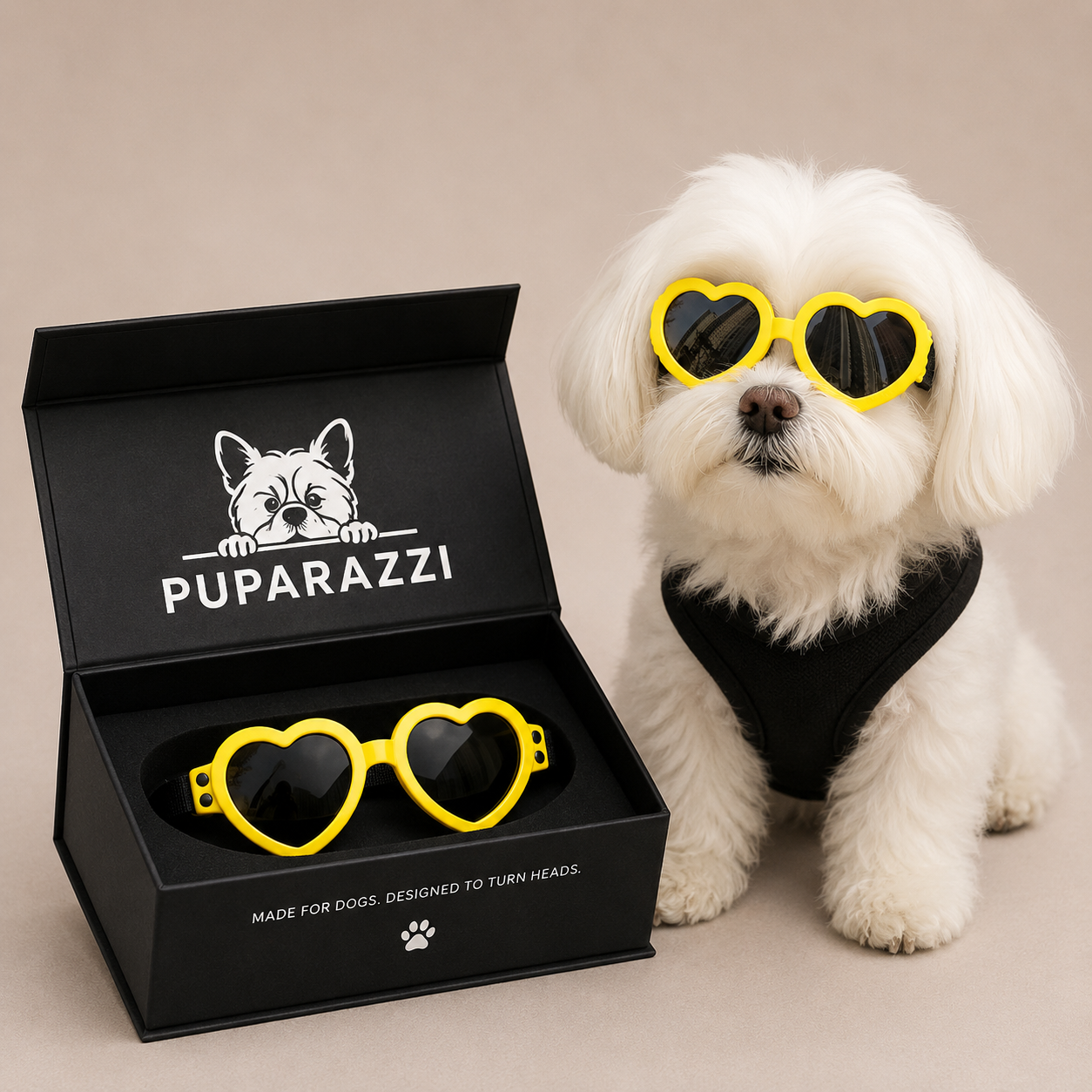 Puparazzi™ Dog Sunglasses Sunflower Yellow